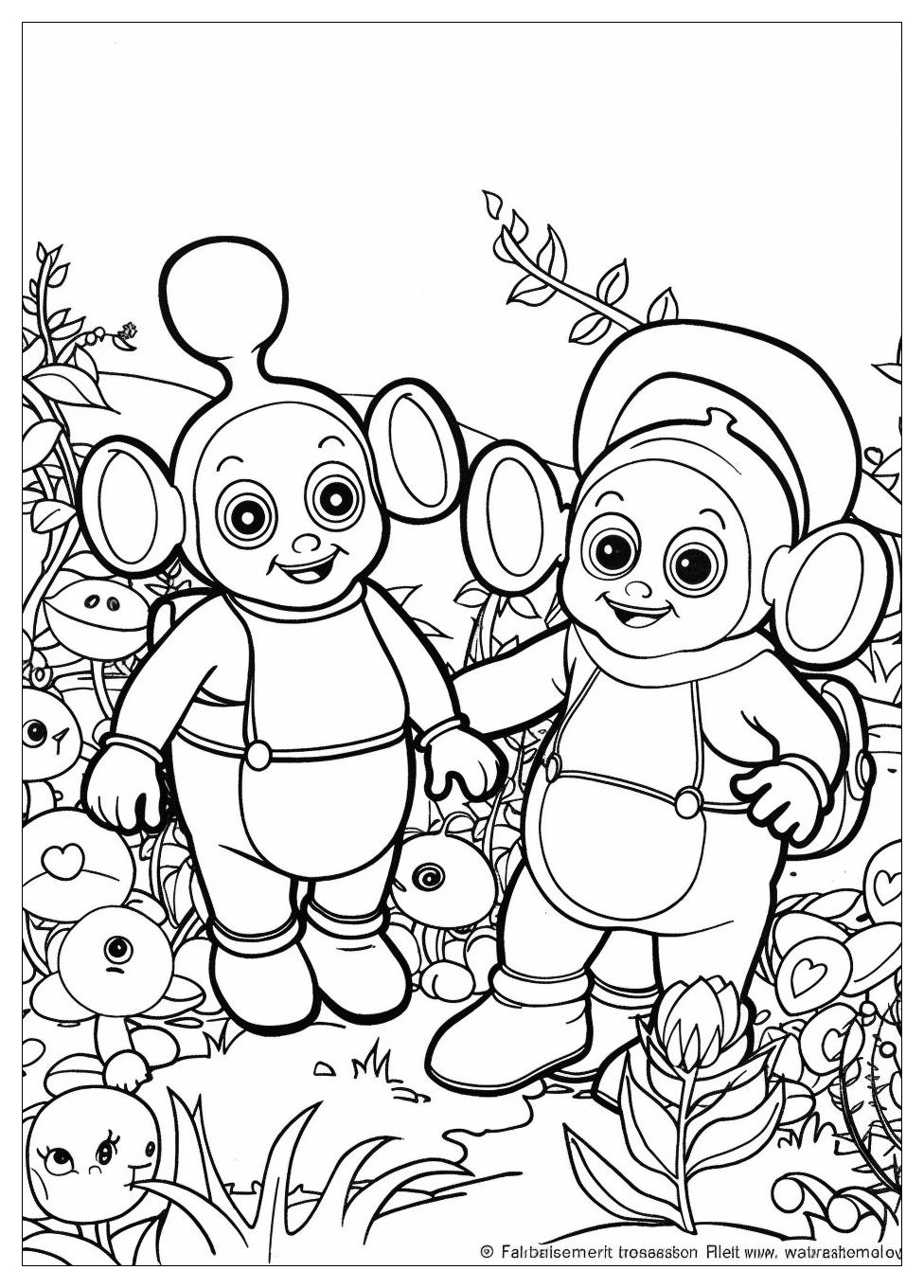 Teletubbies Coloring Pages-7