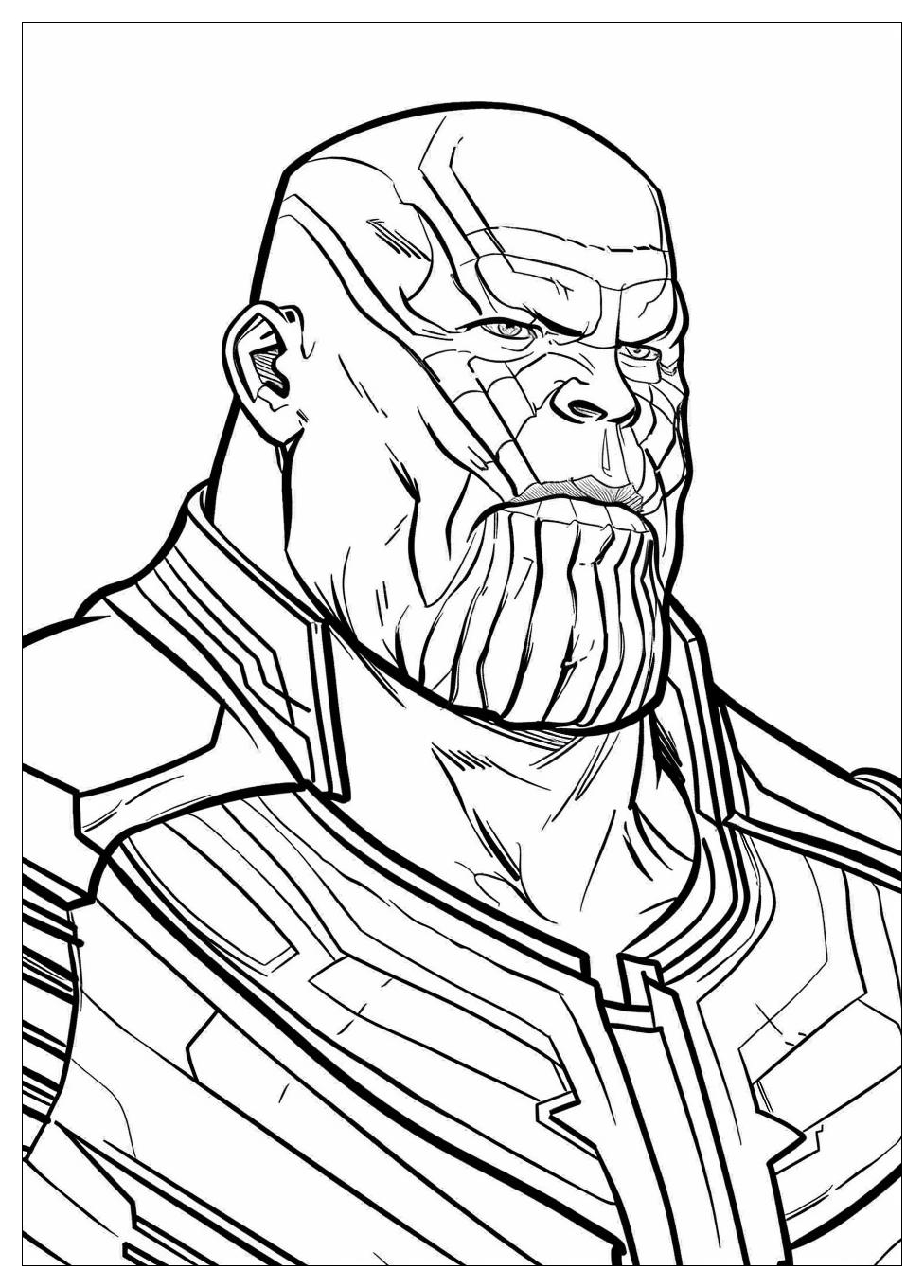 Thanos Coloring Pages-14