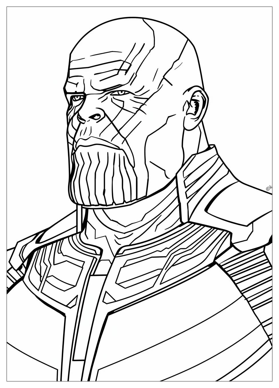 Thanos Coloring Pages-15