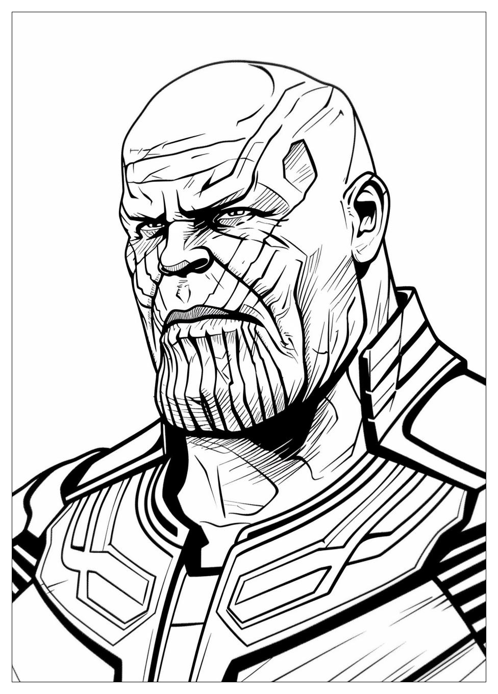 Thanos Coloring Pages-2