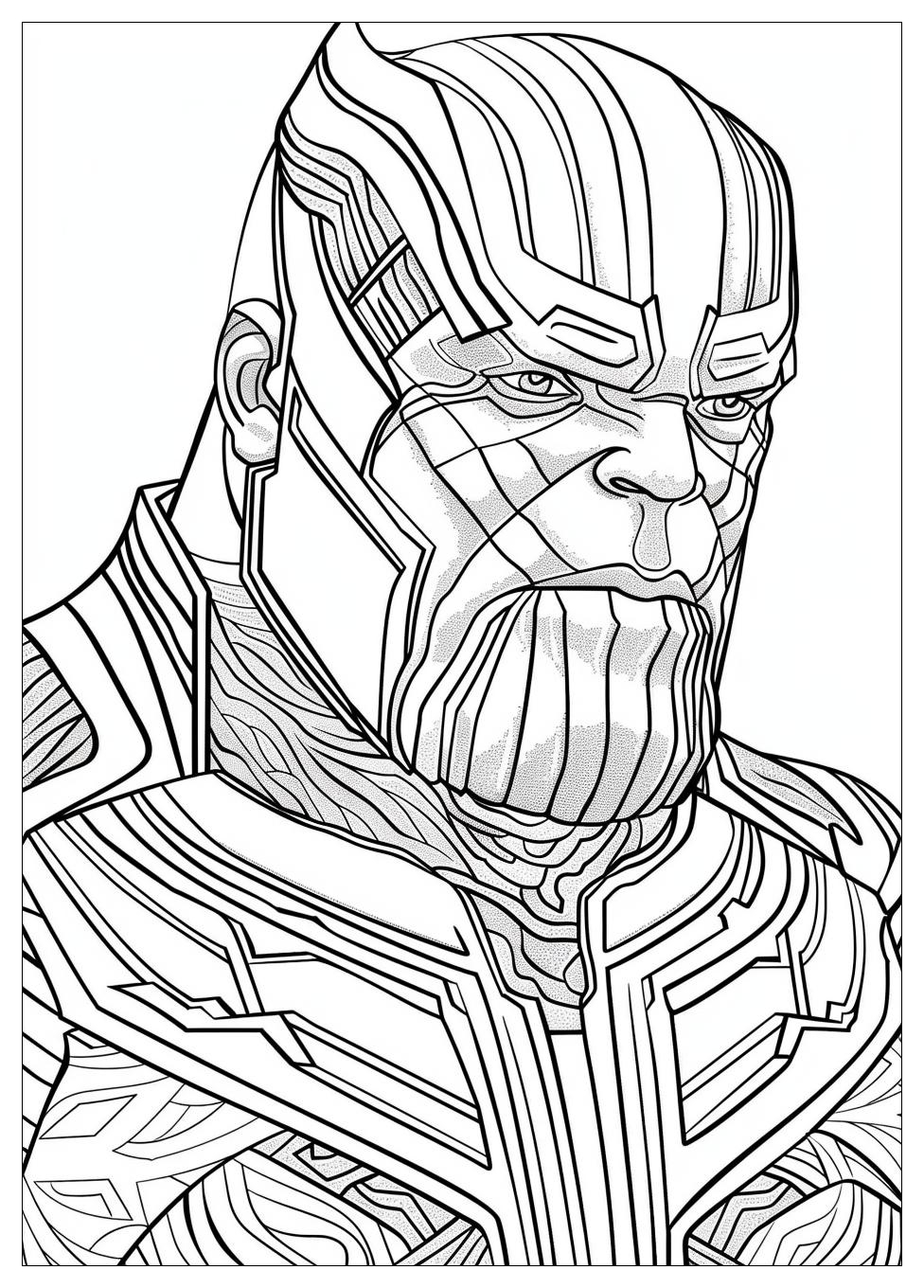 Thanos Coloring Pages-20