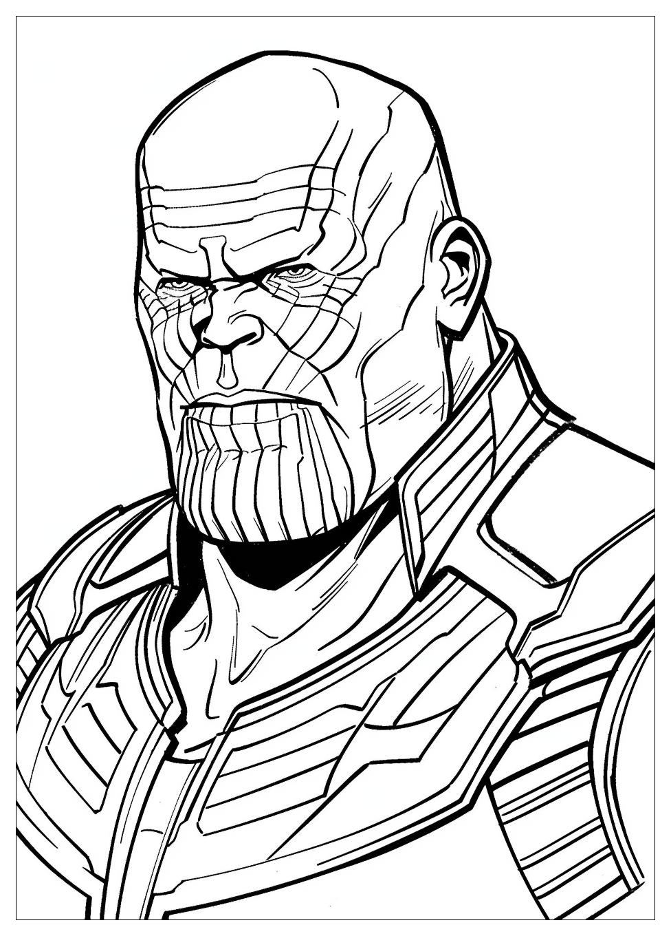 Thanos Coloring Pages-3