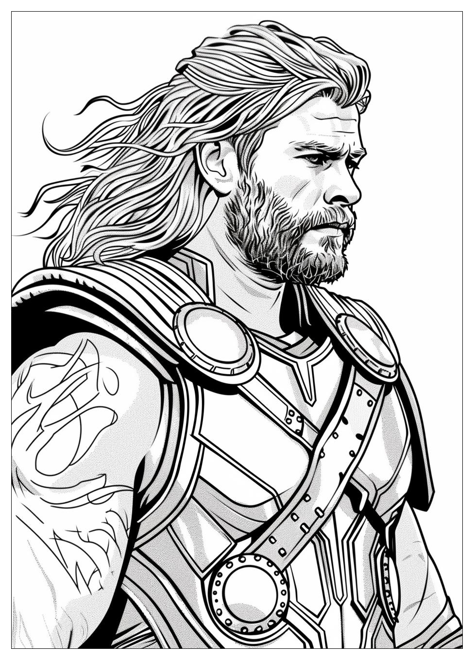 Thor Coloring Pages-10