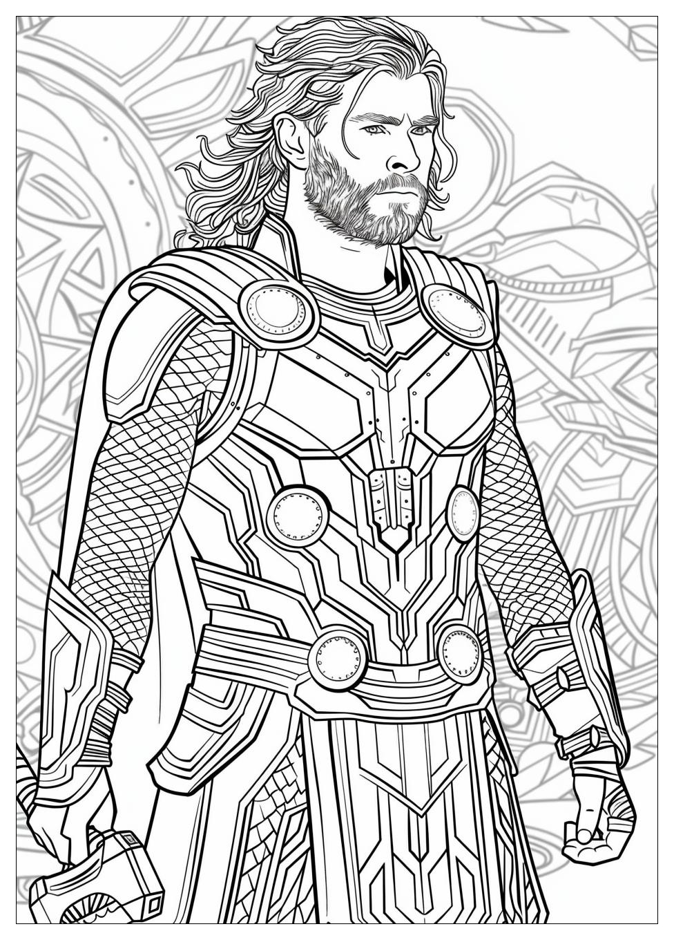 Thor Coloring Pages-15