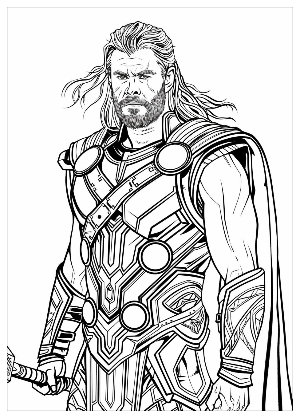 Thor Coloring Pages-17