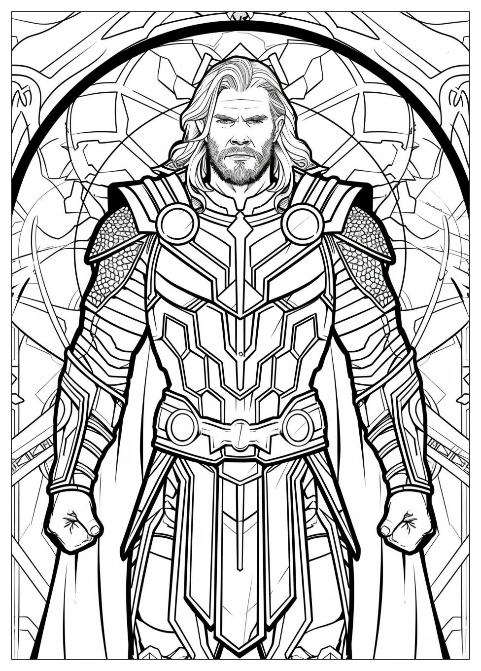 Thor Coloring Pages-18