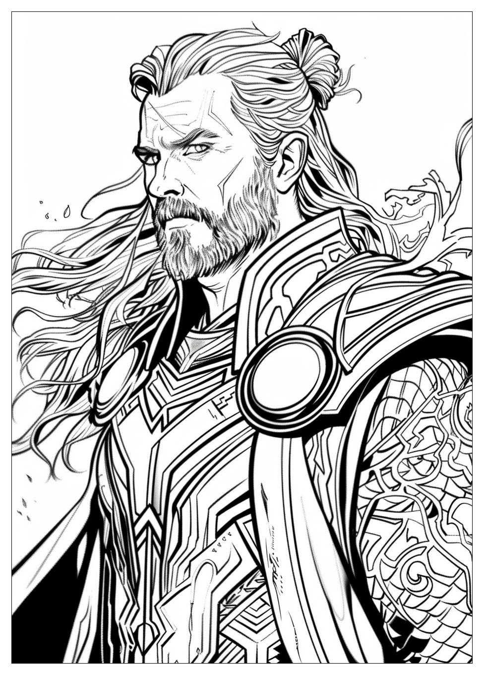 Thor Coloring Pages-19