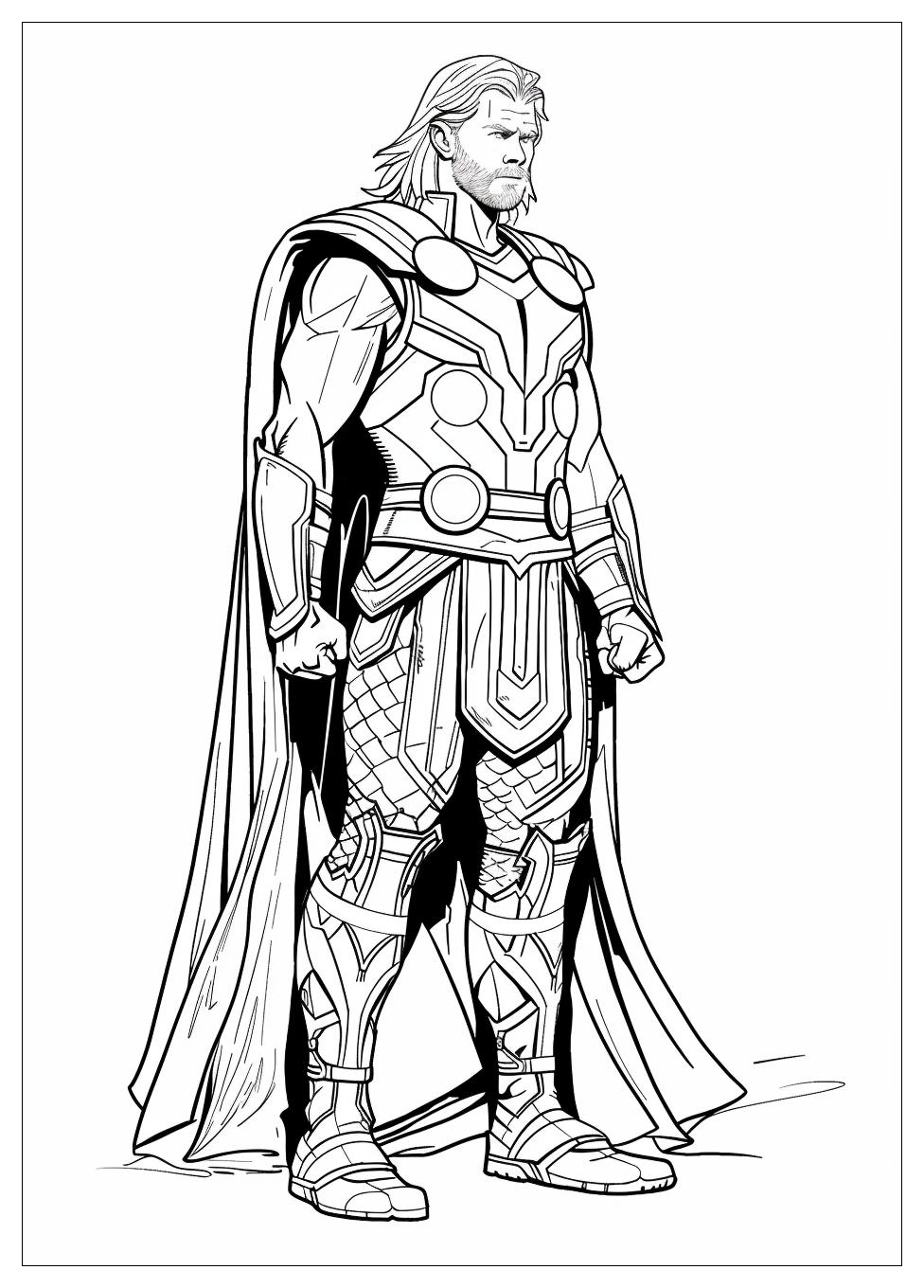 Thor Coloring Pages-2