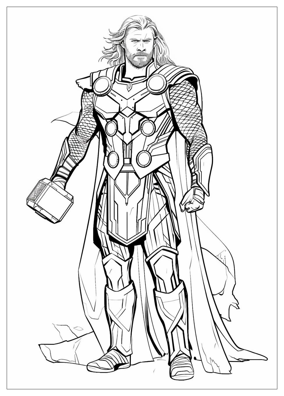 Thor Coloring Pages-20