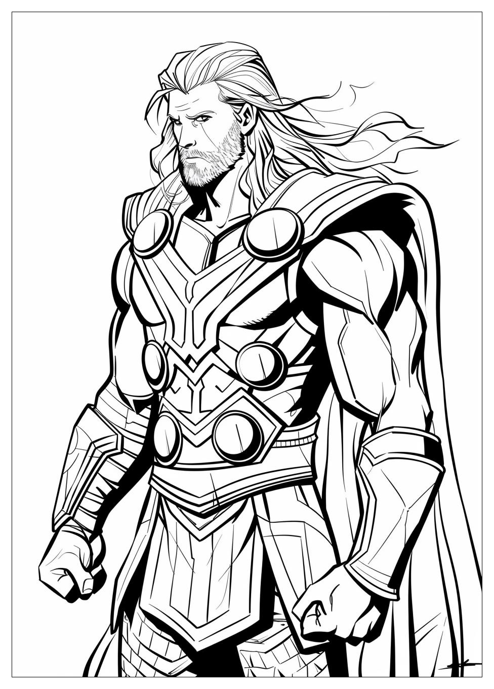 Thor Coloring Pages-5