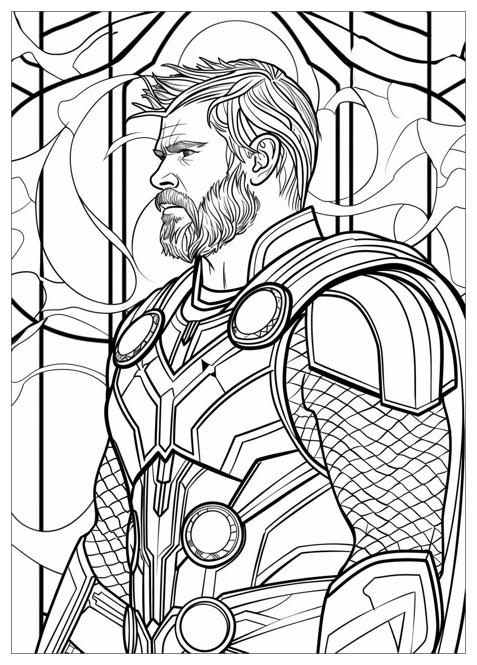 Thor Coloring Pages-7