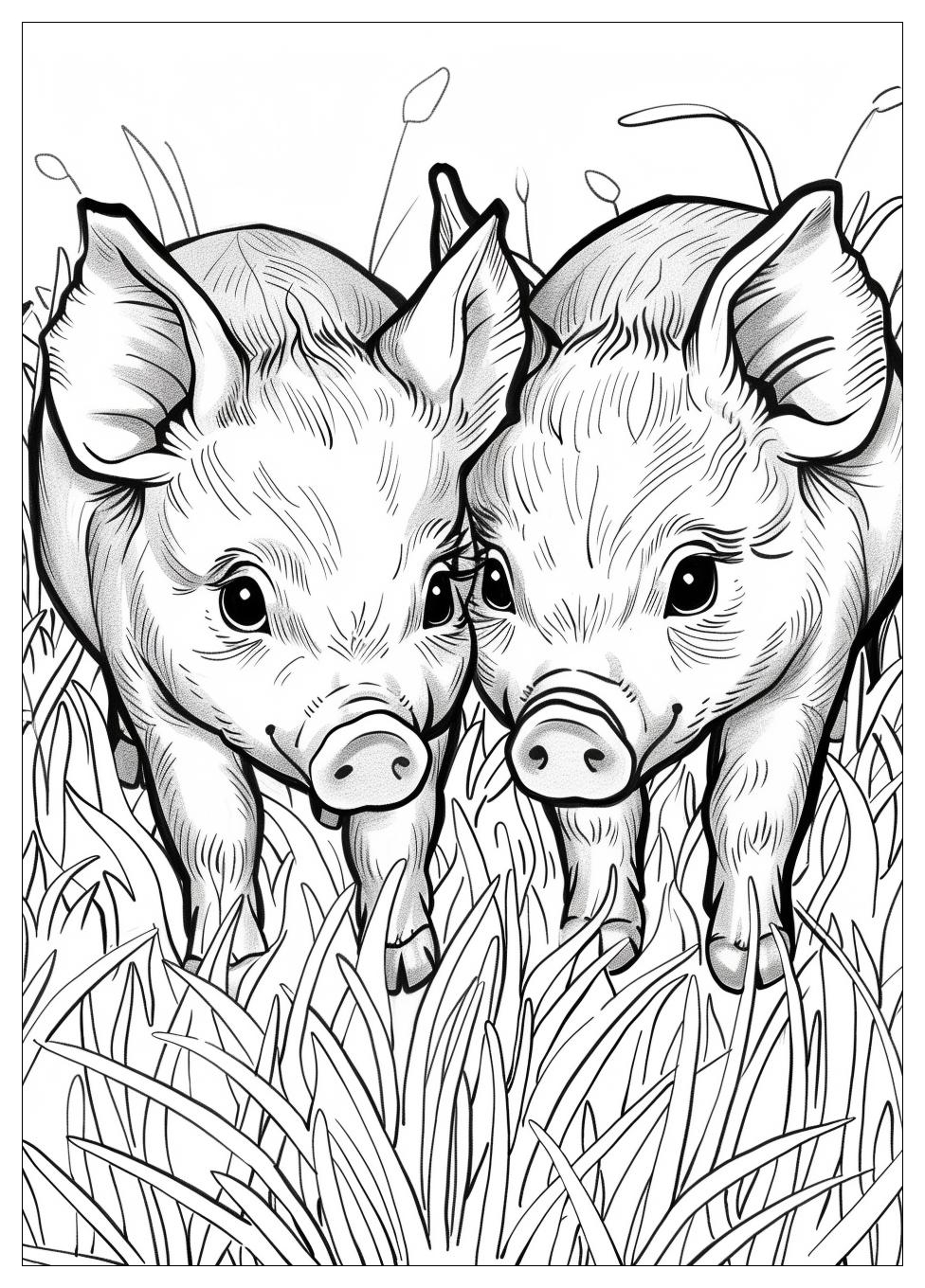 Three Little Pigs Coloring Pages-10