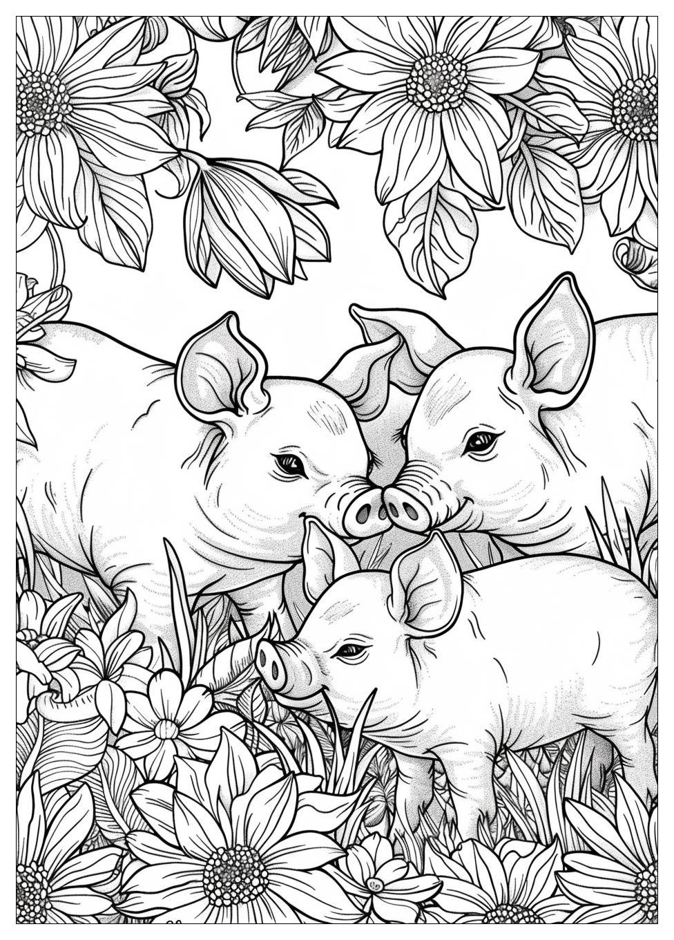 Three Little Pigs Coloring Pages-14