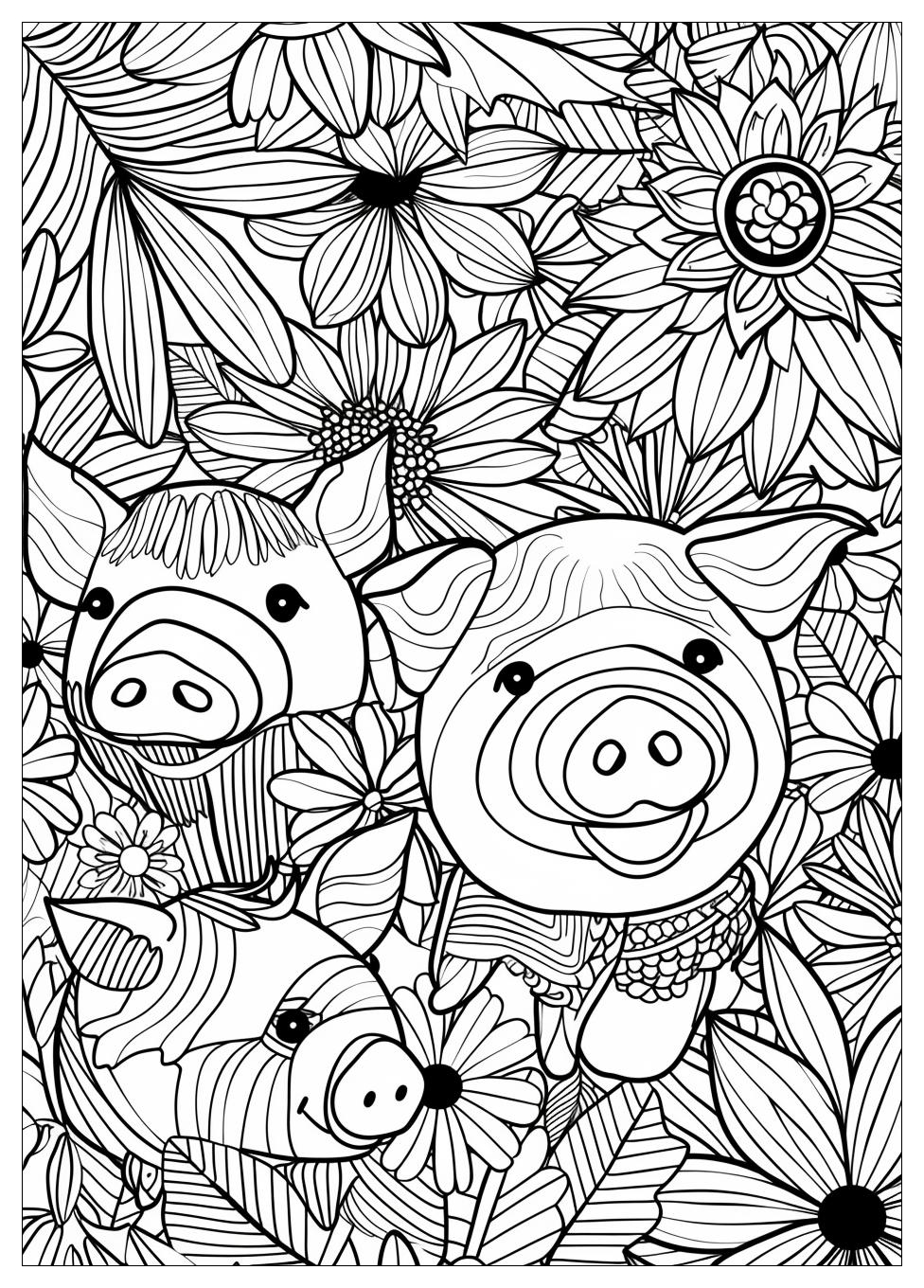 Three Little Pigs Coloring Pages-18