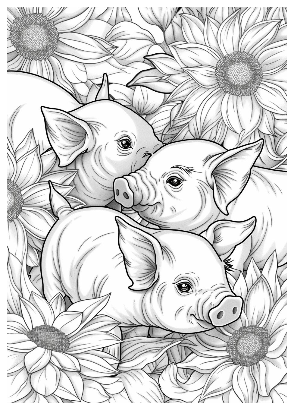 Three Little Pigs Coloring Pages-20