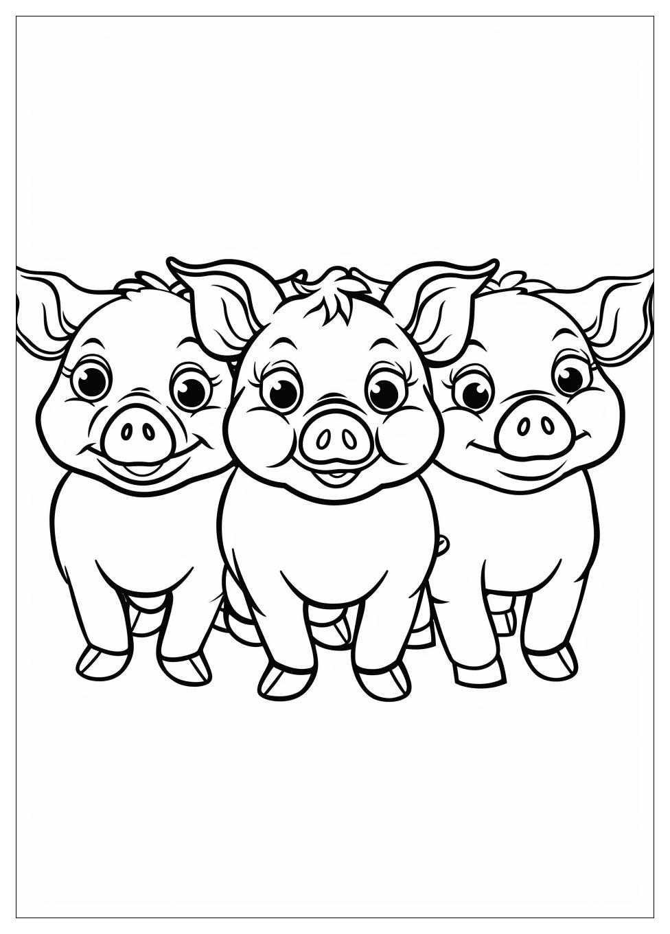 Three Little Pigs Coloring Pages-5