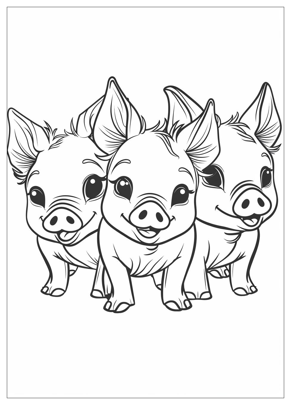 Three Little Pigs Coloring Pages-7