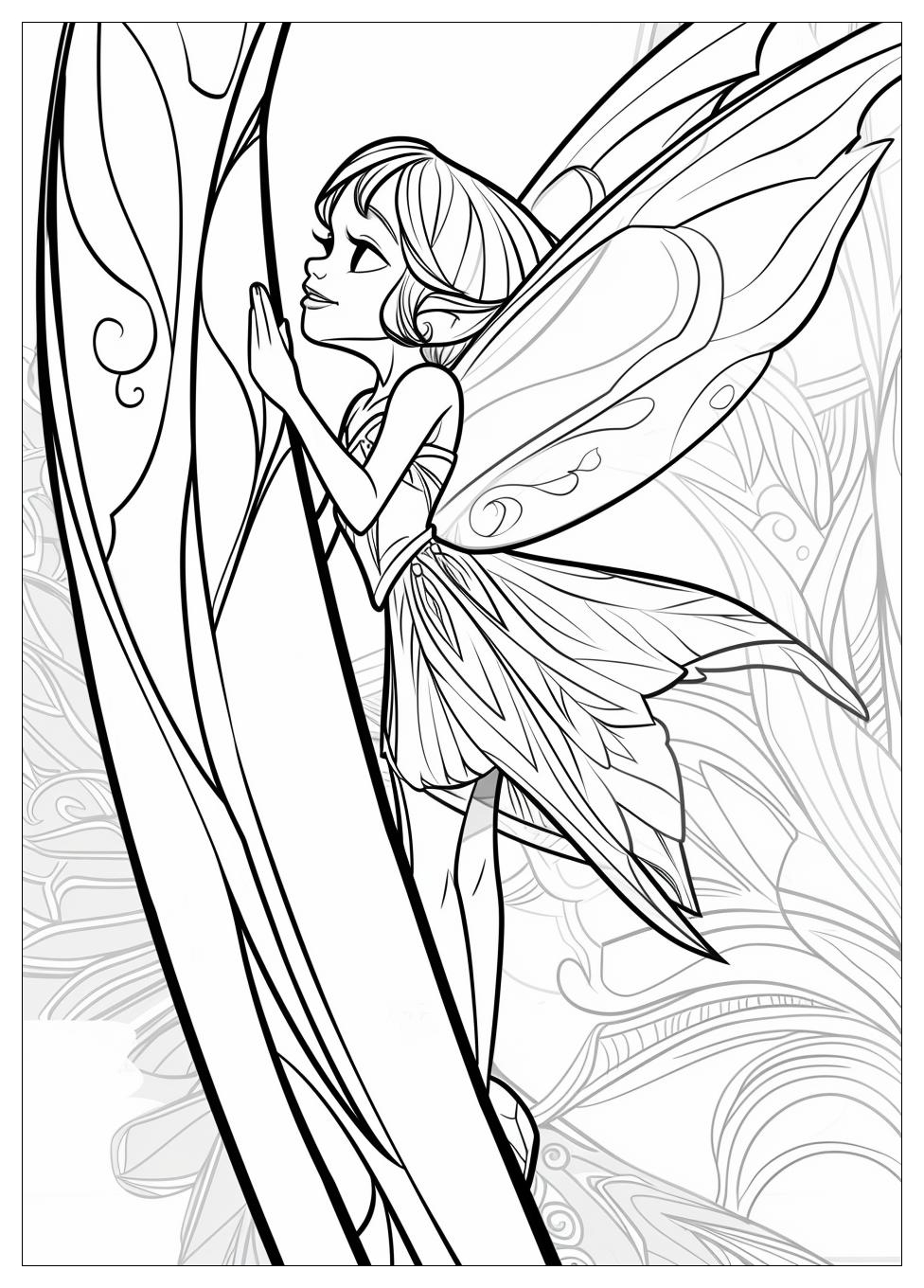 Tinker Bell Coloring Pages-10