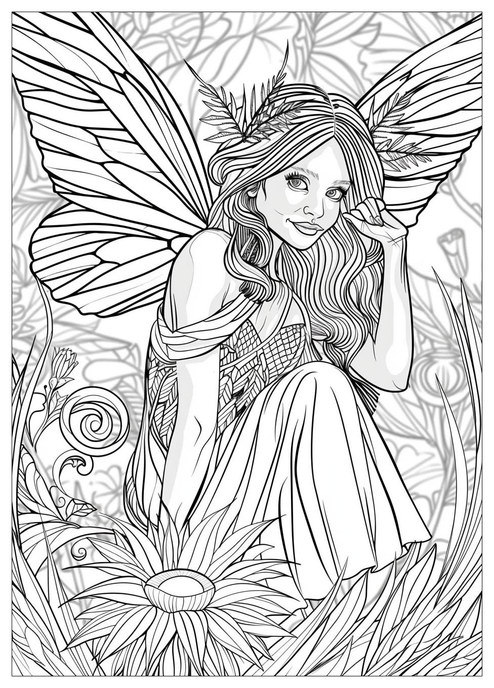 Tinker Bell Coloring Pages-14