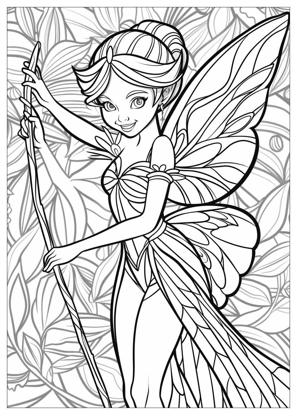 Tinker Bell Coloring Pages-5