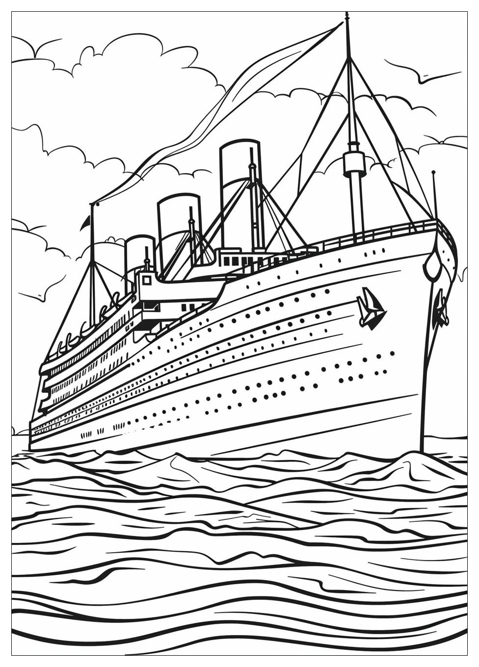 Titanic Coloring Pages-10