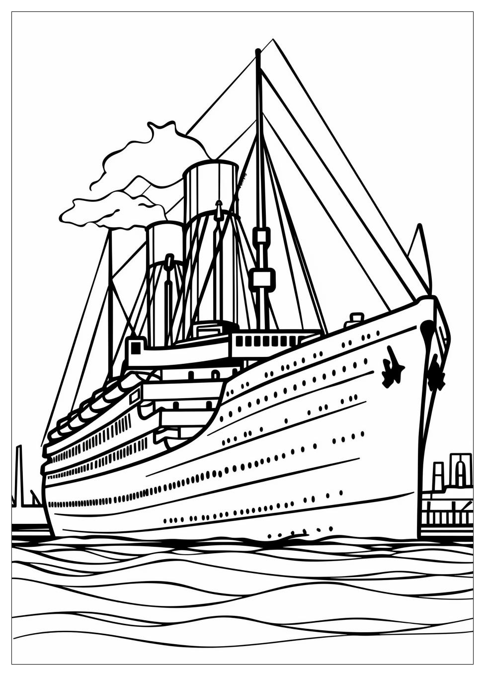 Titanic Coloring Pages-19