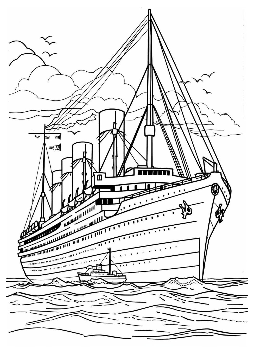 Titanic Coloring Pages-2