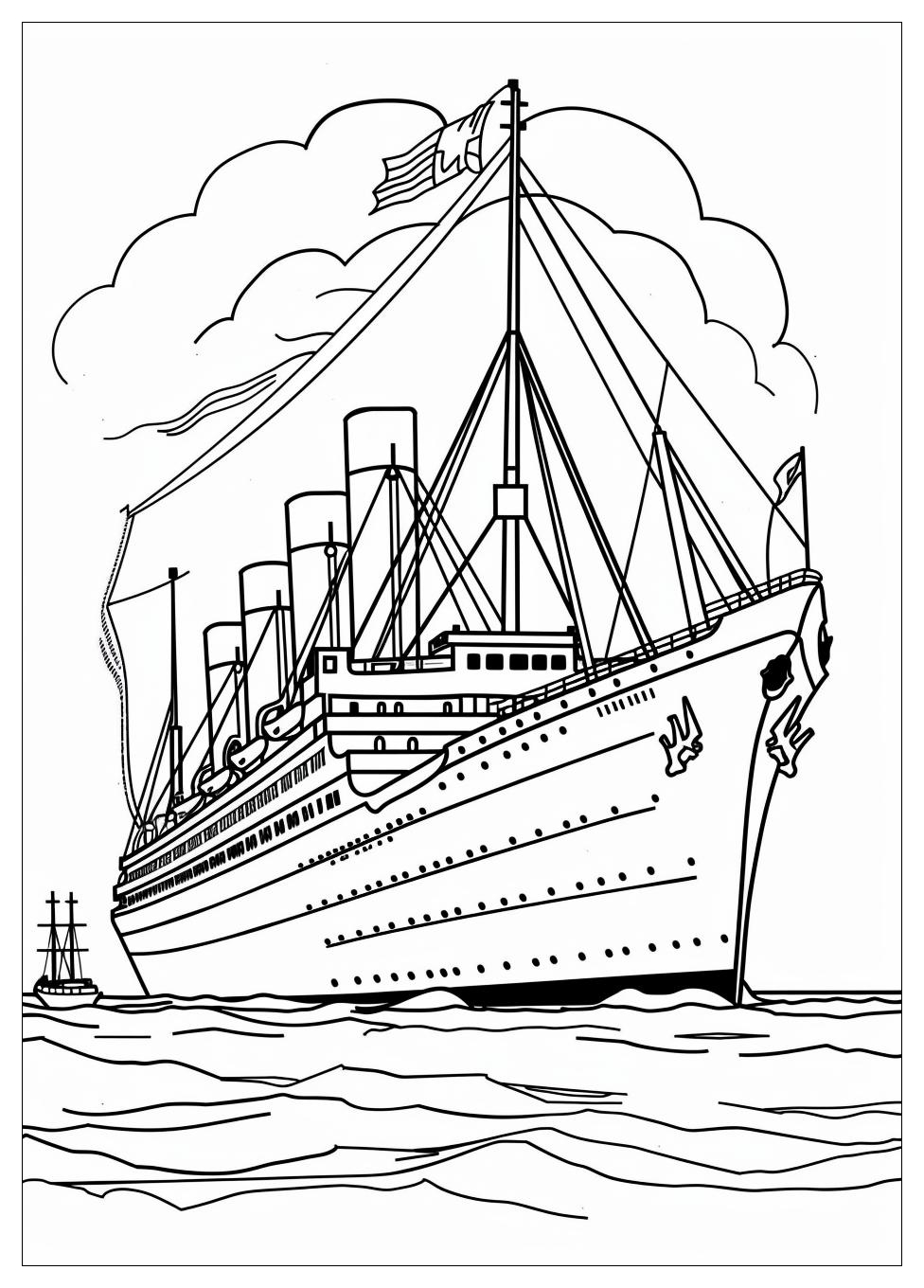 Titanic Coloring Pages-20