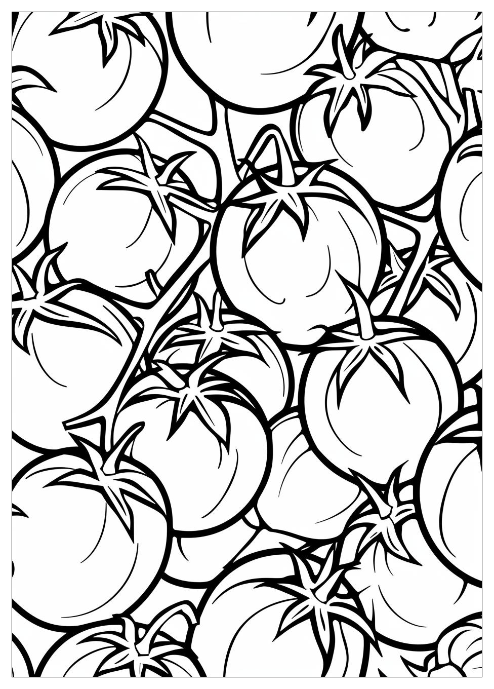 Tomato Coloring Pages-1