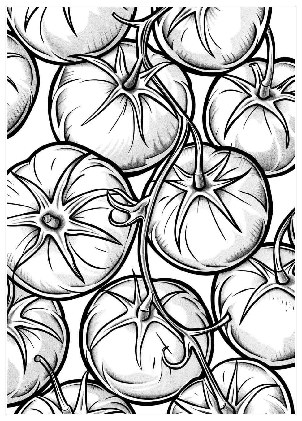 Tomato Coloring Pages-13