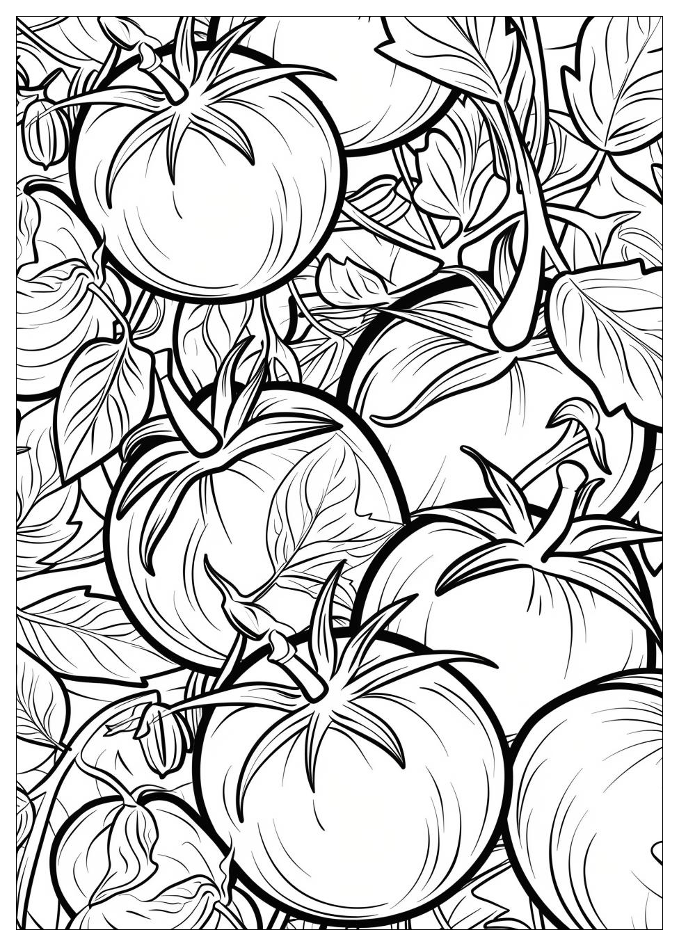 Tomato Coloring Pages-18