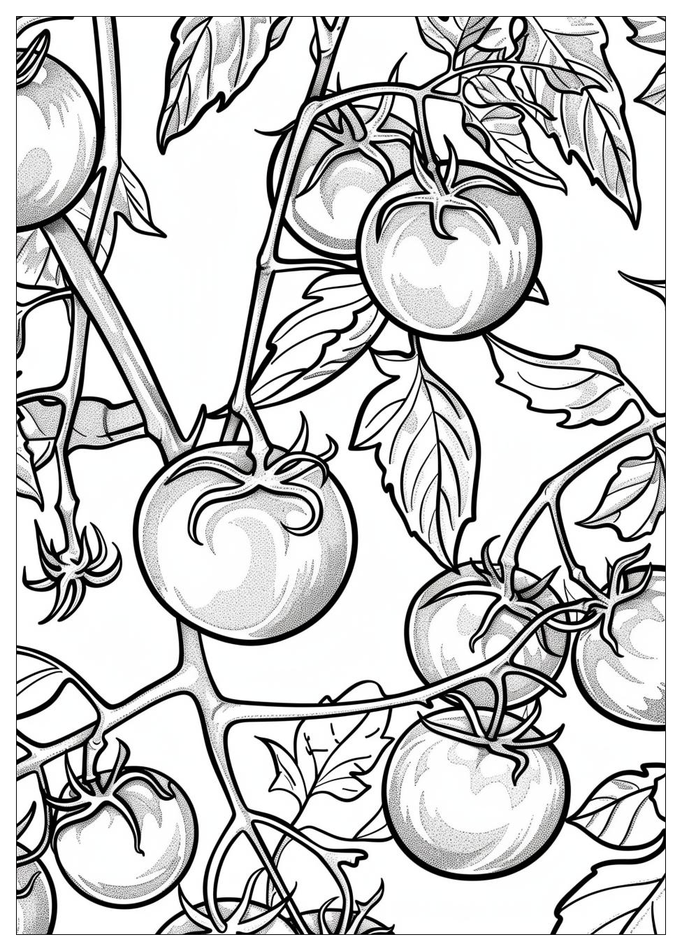 Tomato Coloring Pages-19