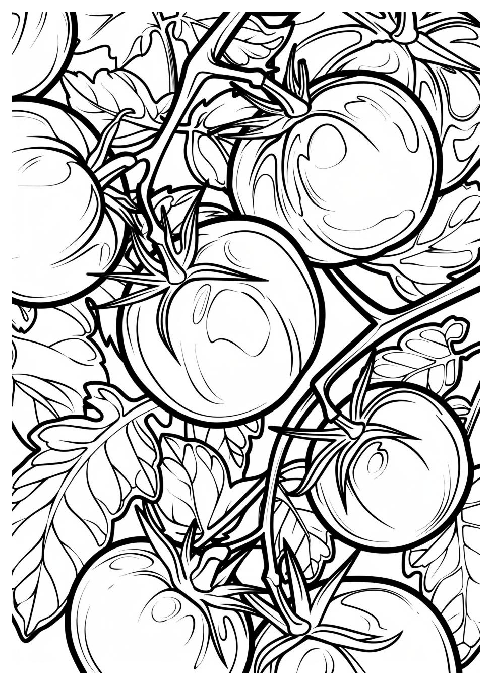 Tomato Coloring Pages-2