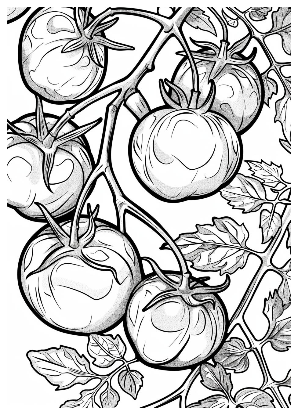 Tomato Coloring Pages-20