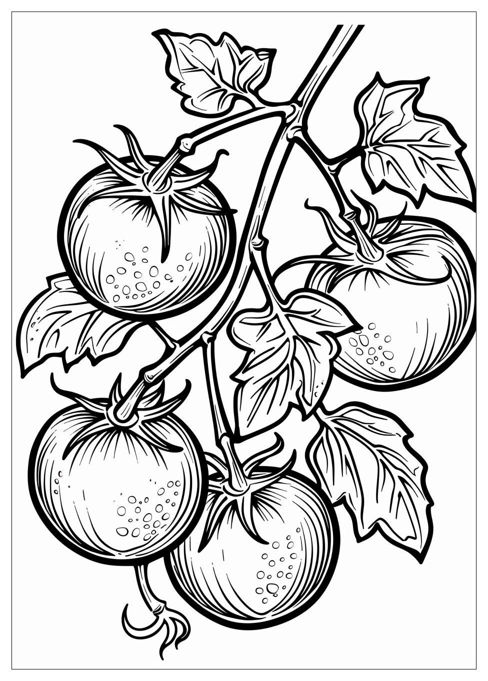 Tomato Coloring Pages-3