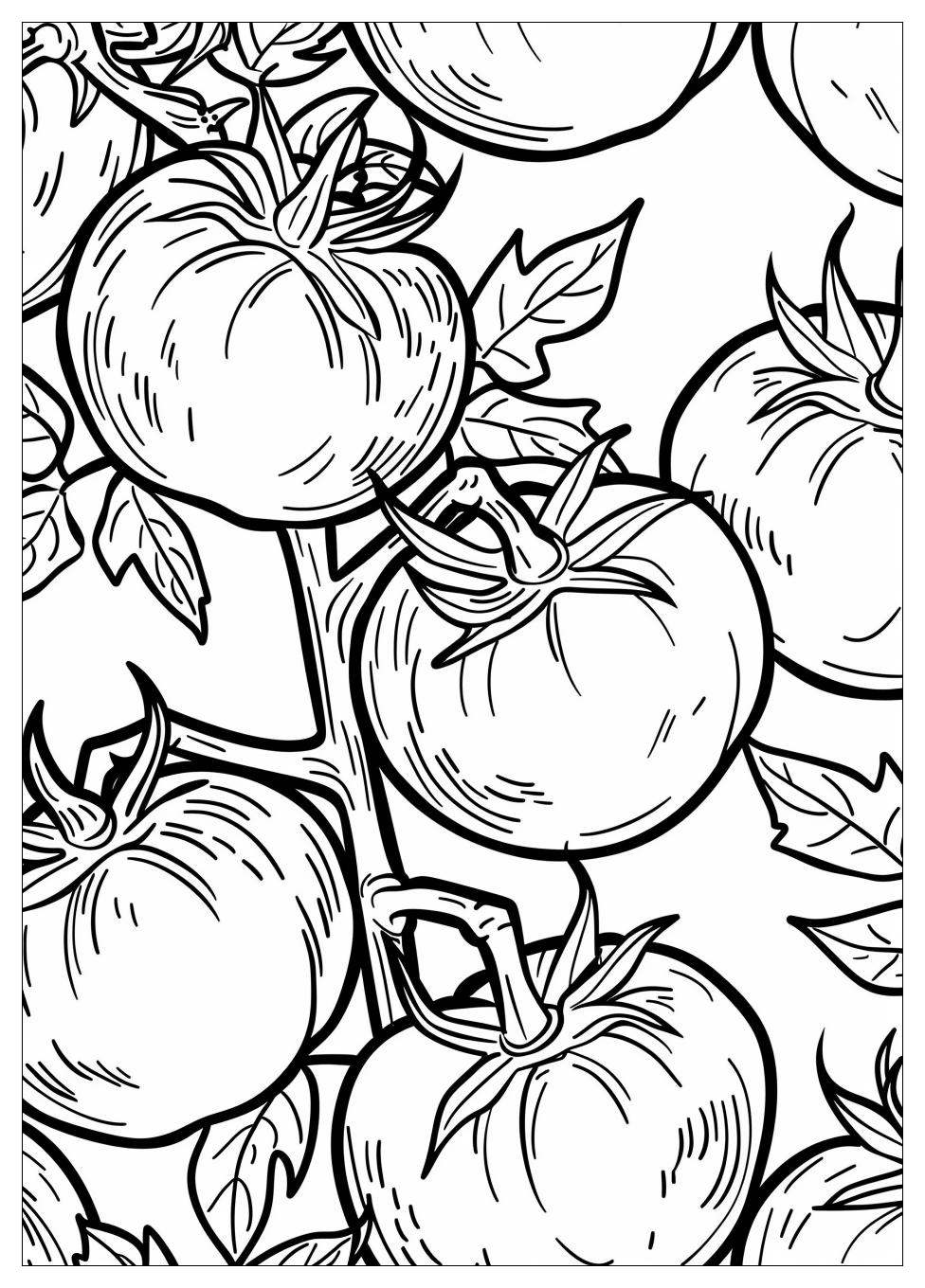 Tomato Coloring Pages-5