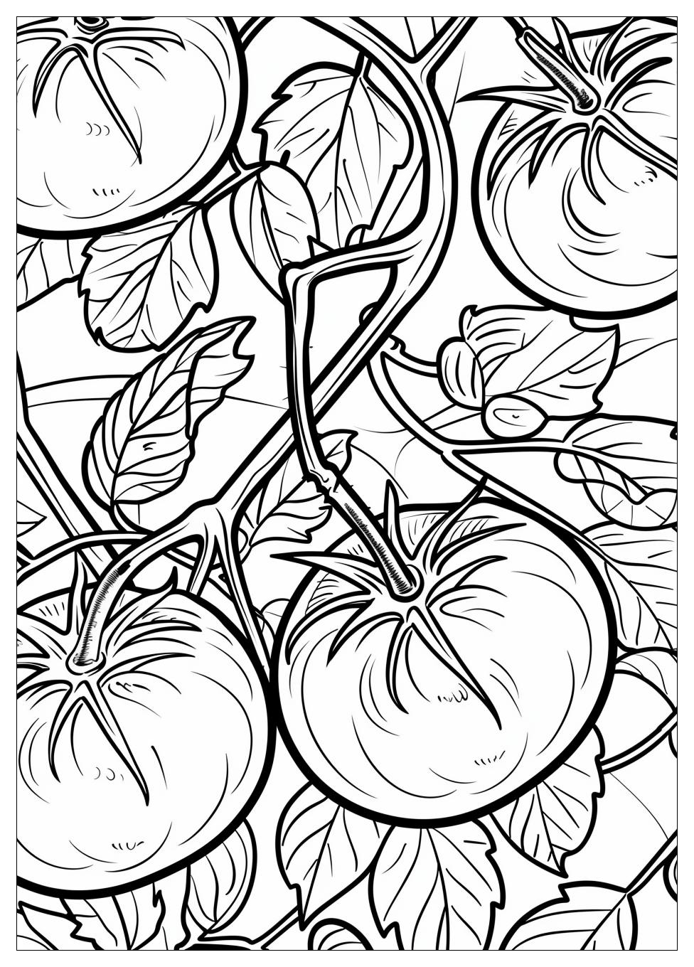 Tomato Coloring Pages-6