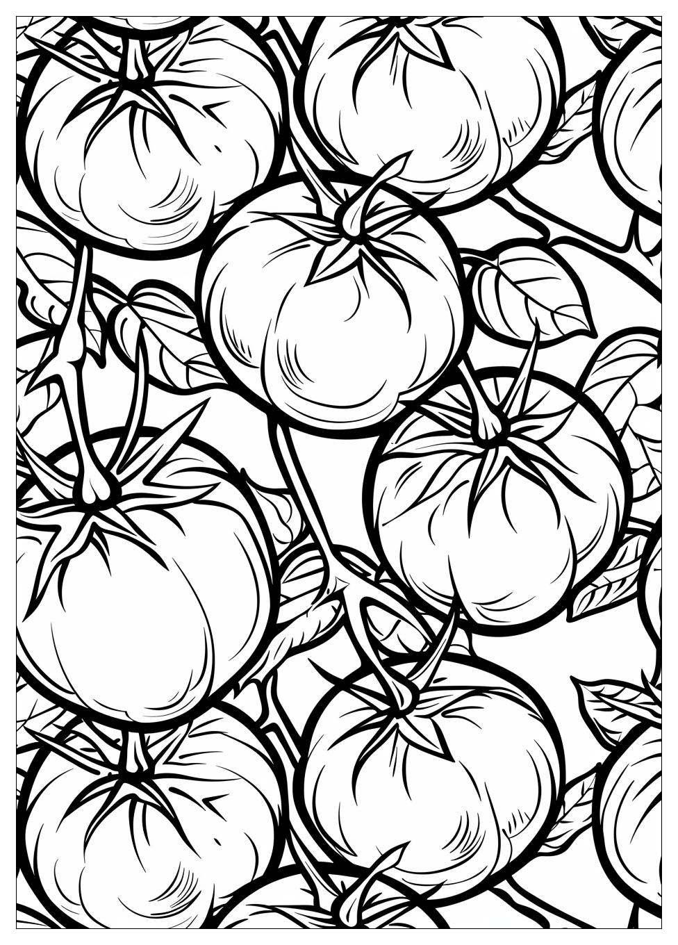 Tomato Coloring Pages-8