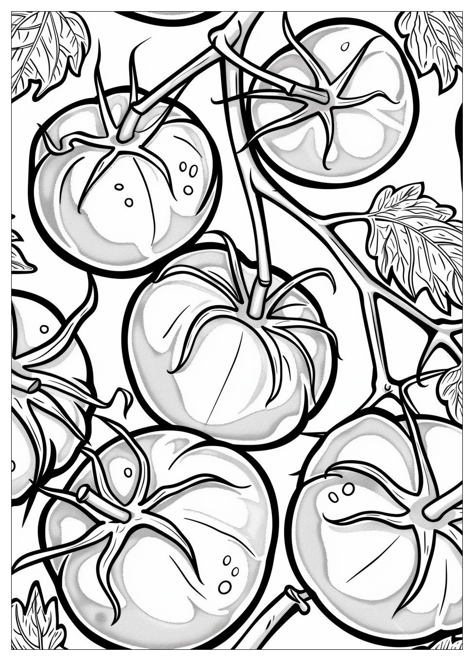 Tomato Coloring Pages-9