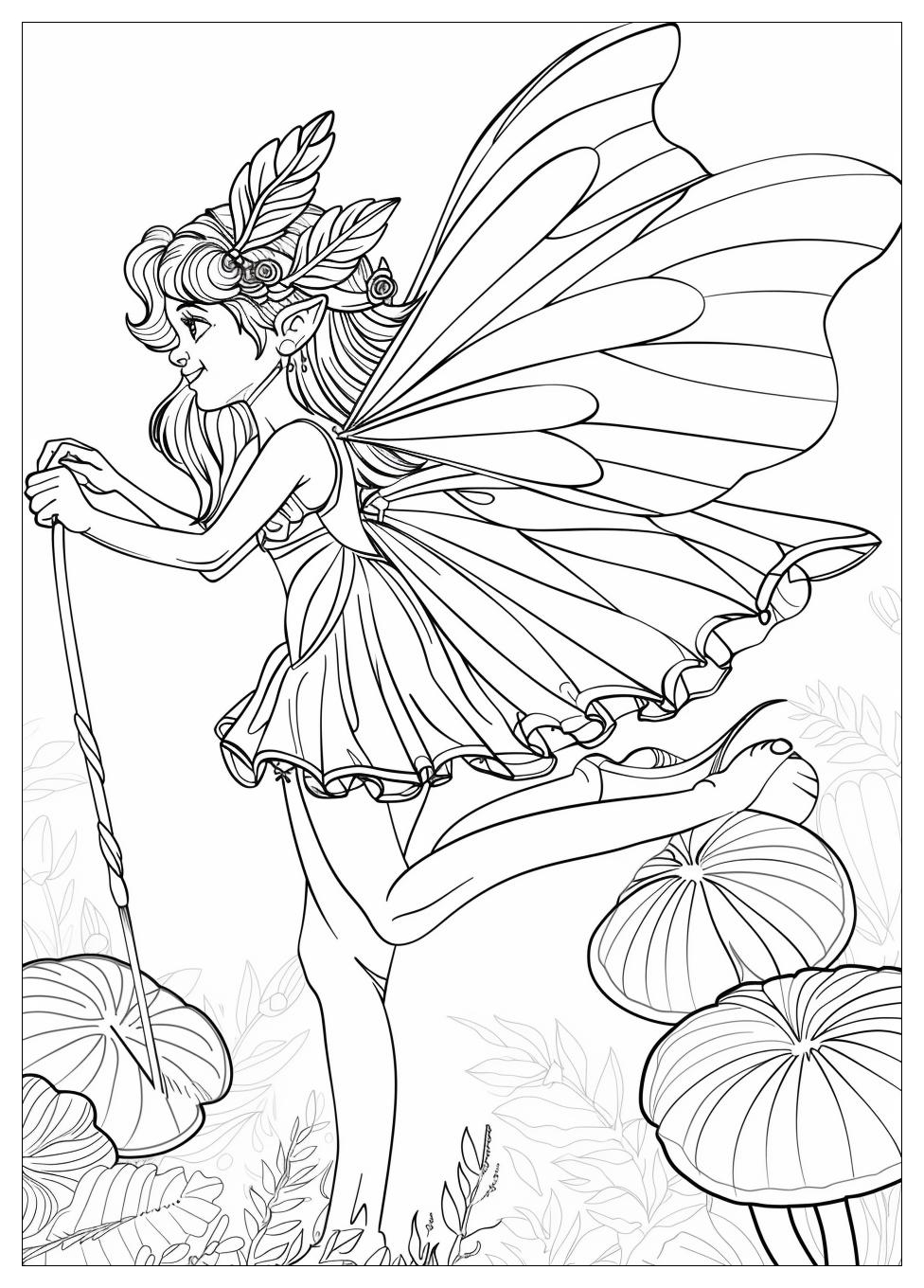 Tooth Fairy Coloring Pages-10