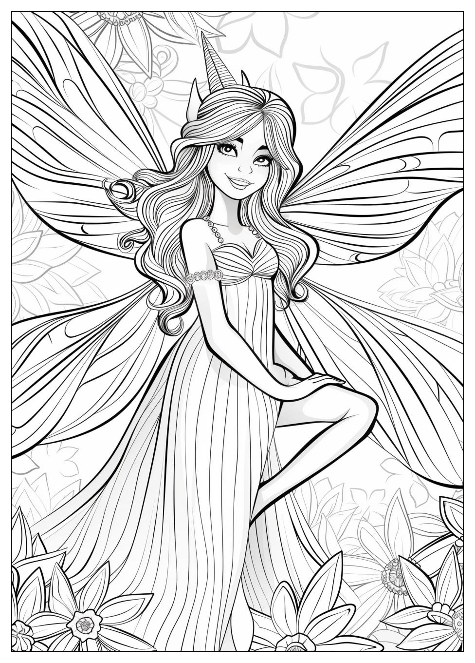 Tooth Fairy Coloring Pages-12