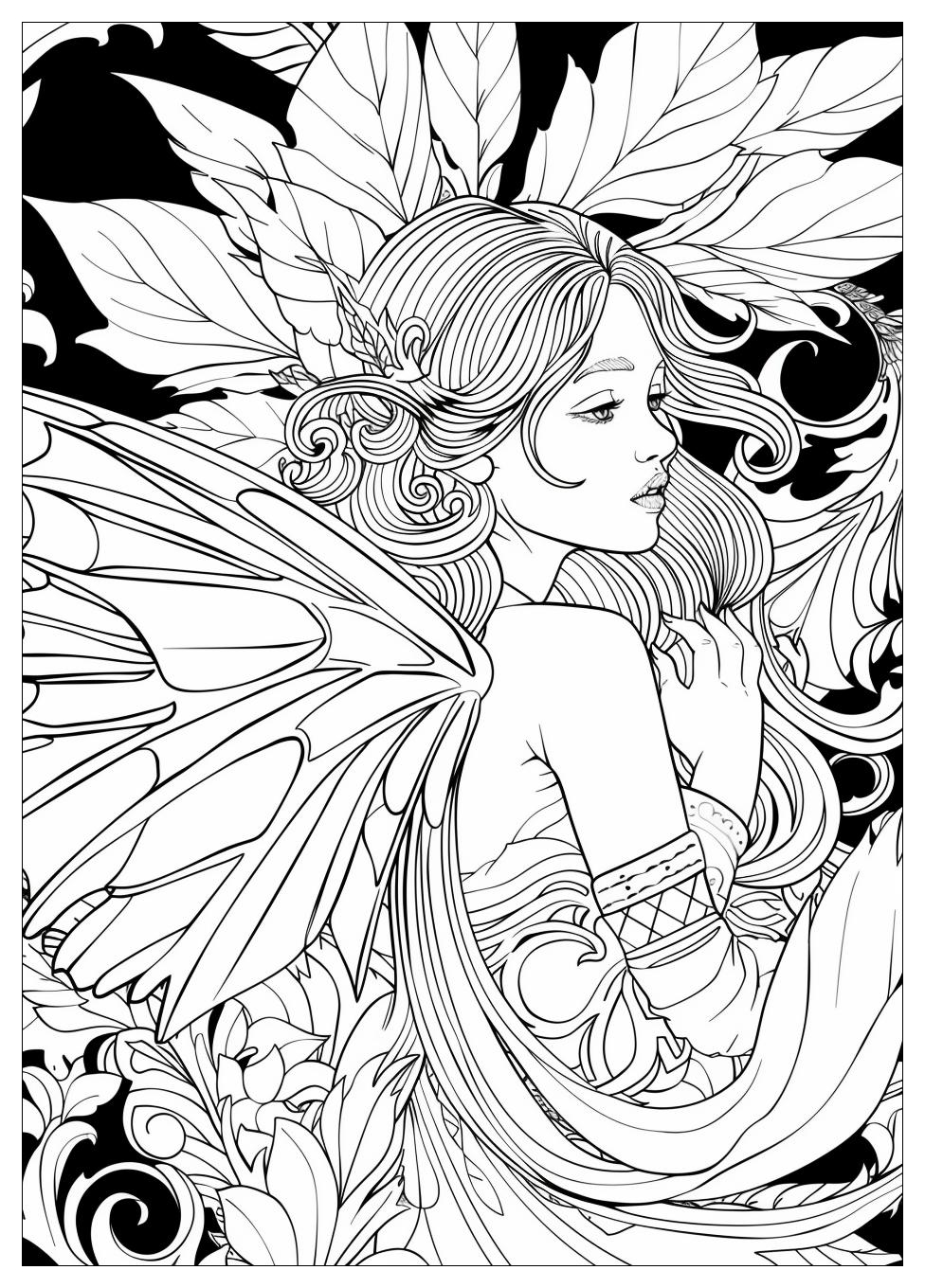 Tooth Fairy Coloring Pages-13