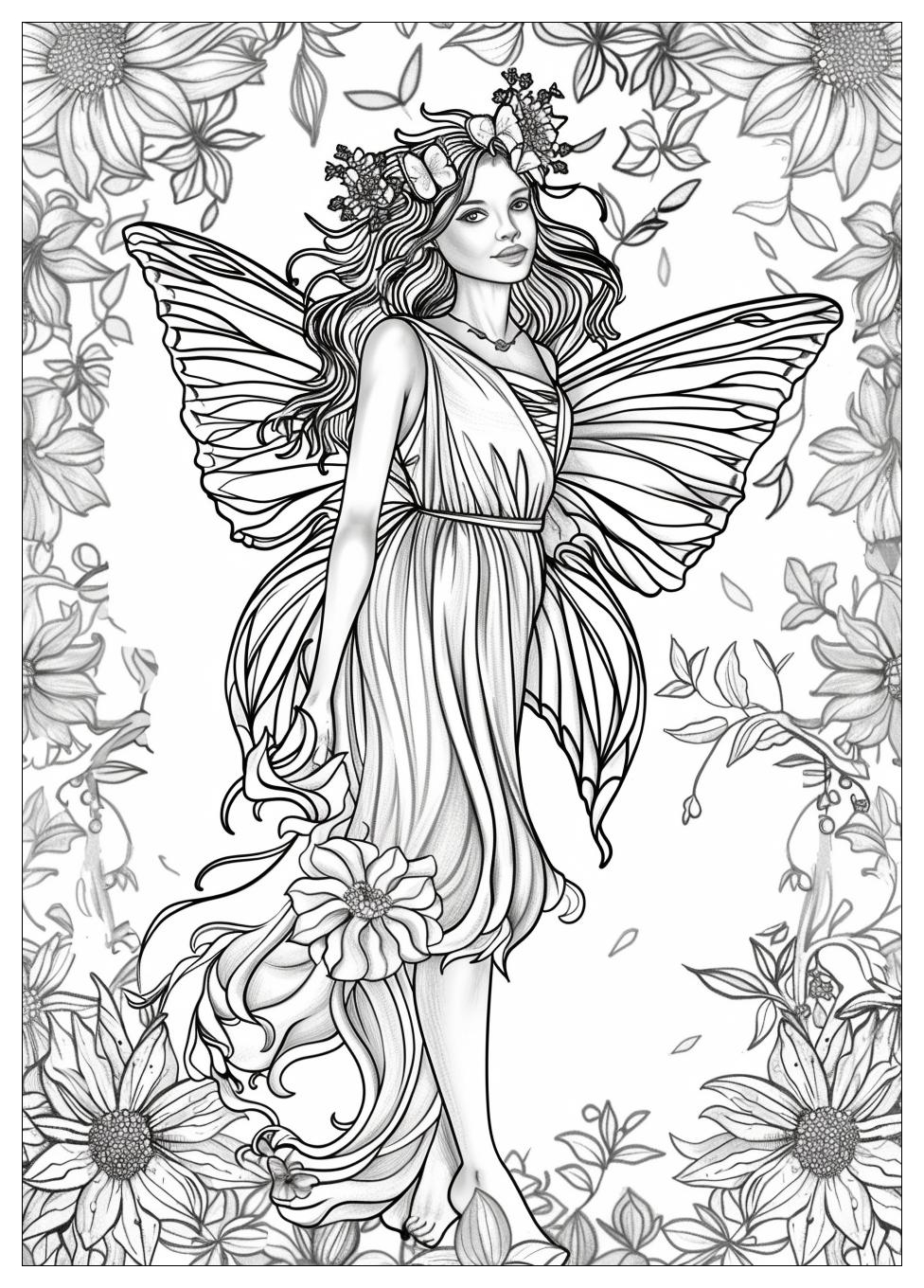 Tooth Fairy Coloring Pages-18