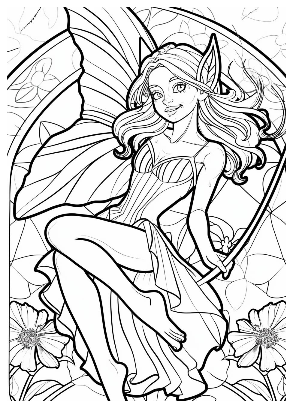 Tooth Fairy Coloring Pages-2