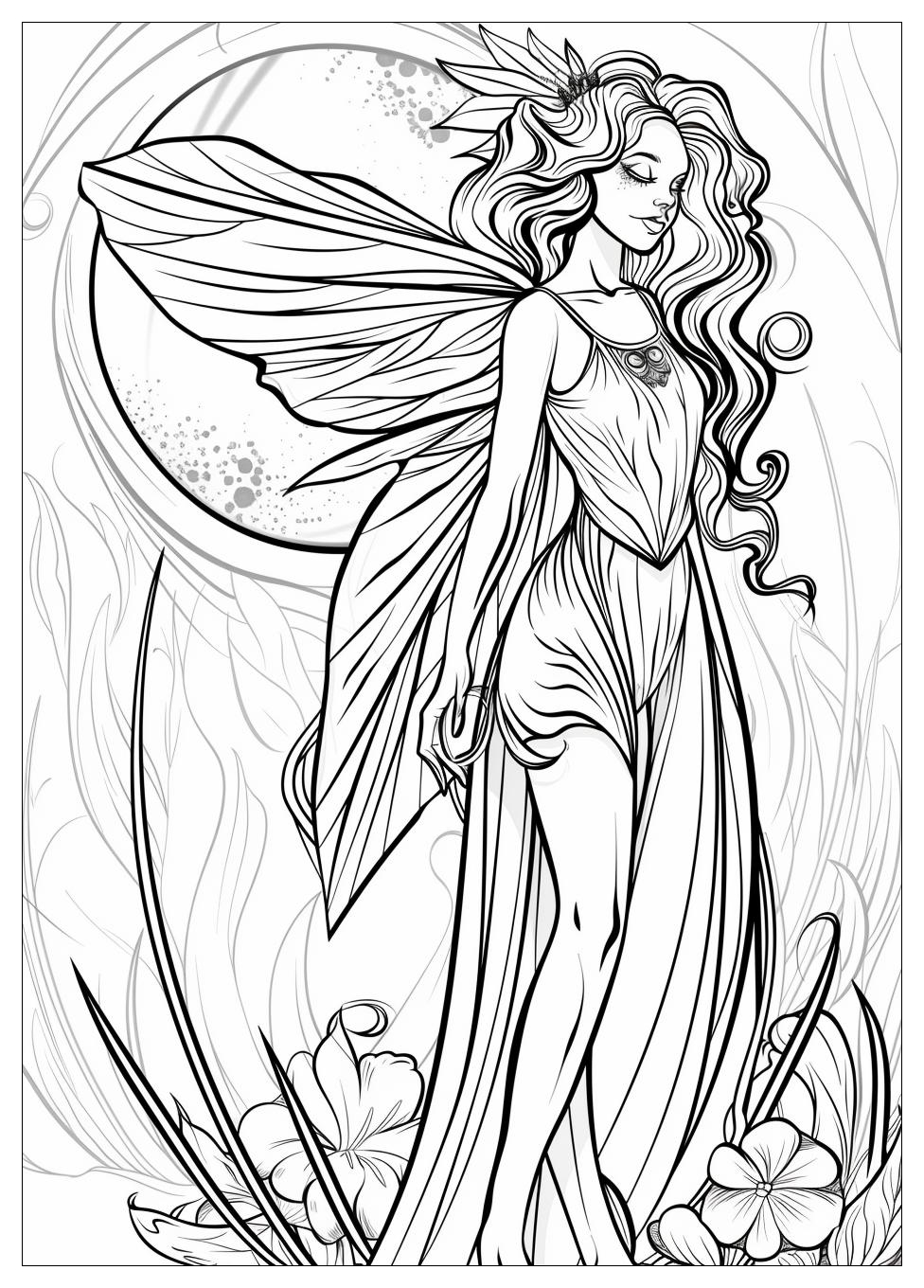 Tooth Fairy Coloring Pages-4