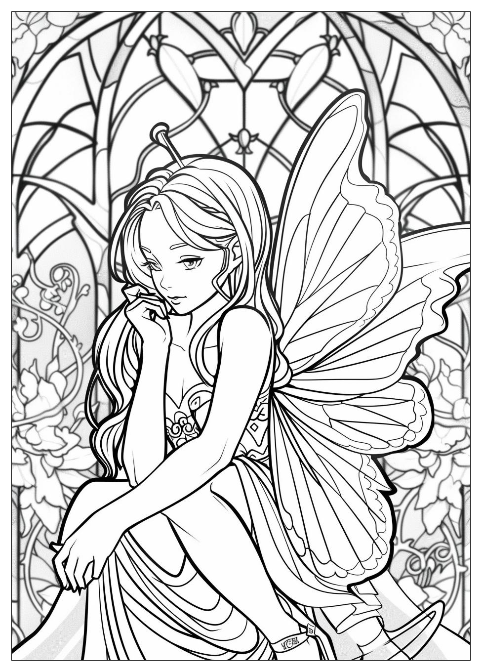 Tooth Fairy Coloring Pages-5