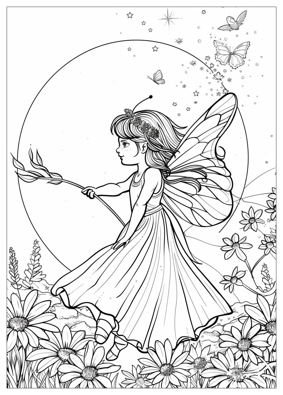 Tooth Fairy Coloring Pages-8