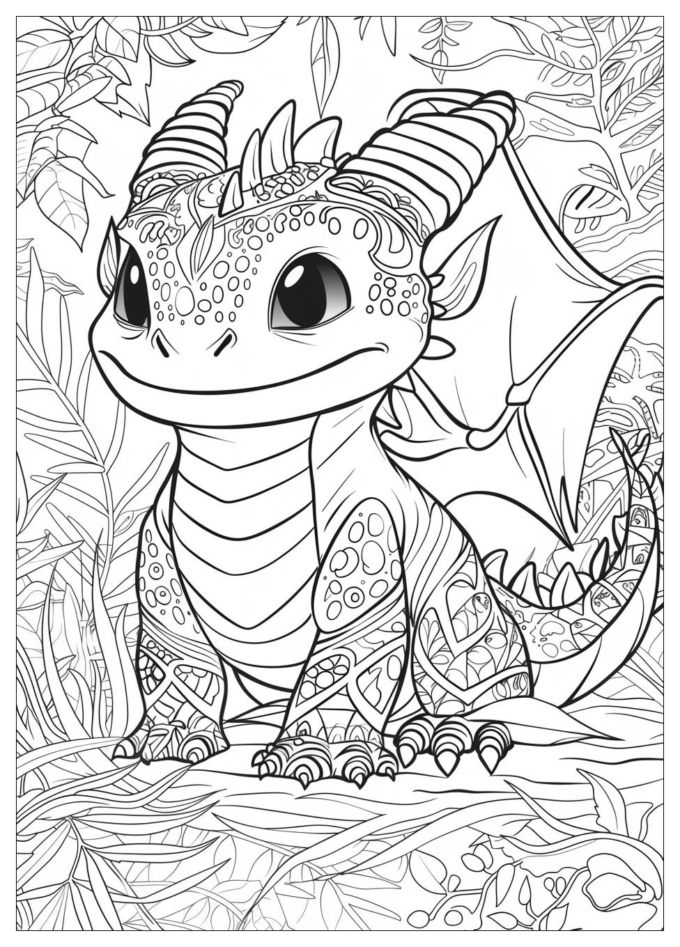 Toothless Coloring Pages-13