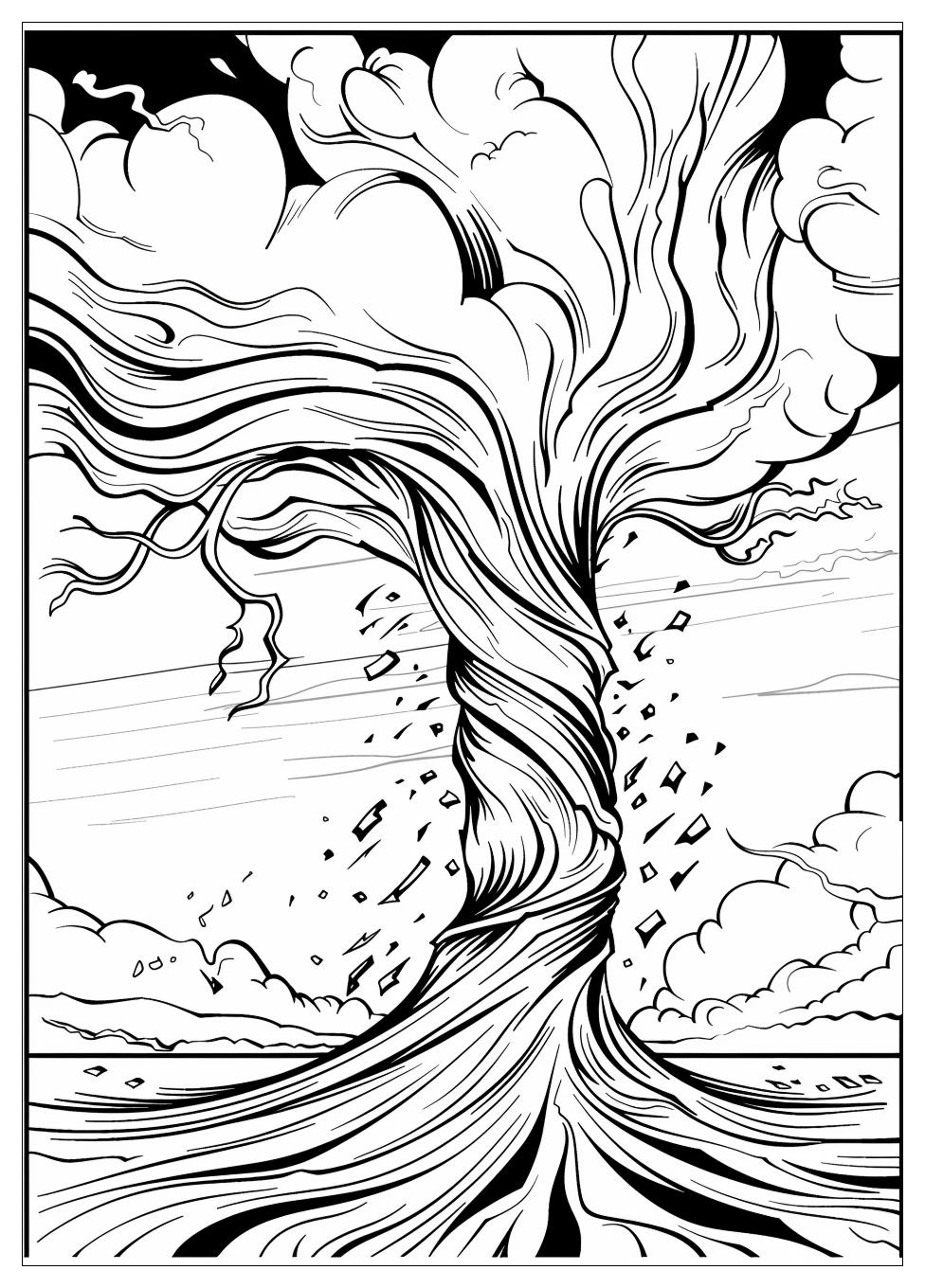 Tornado Coloring Pages-10