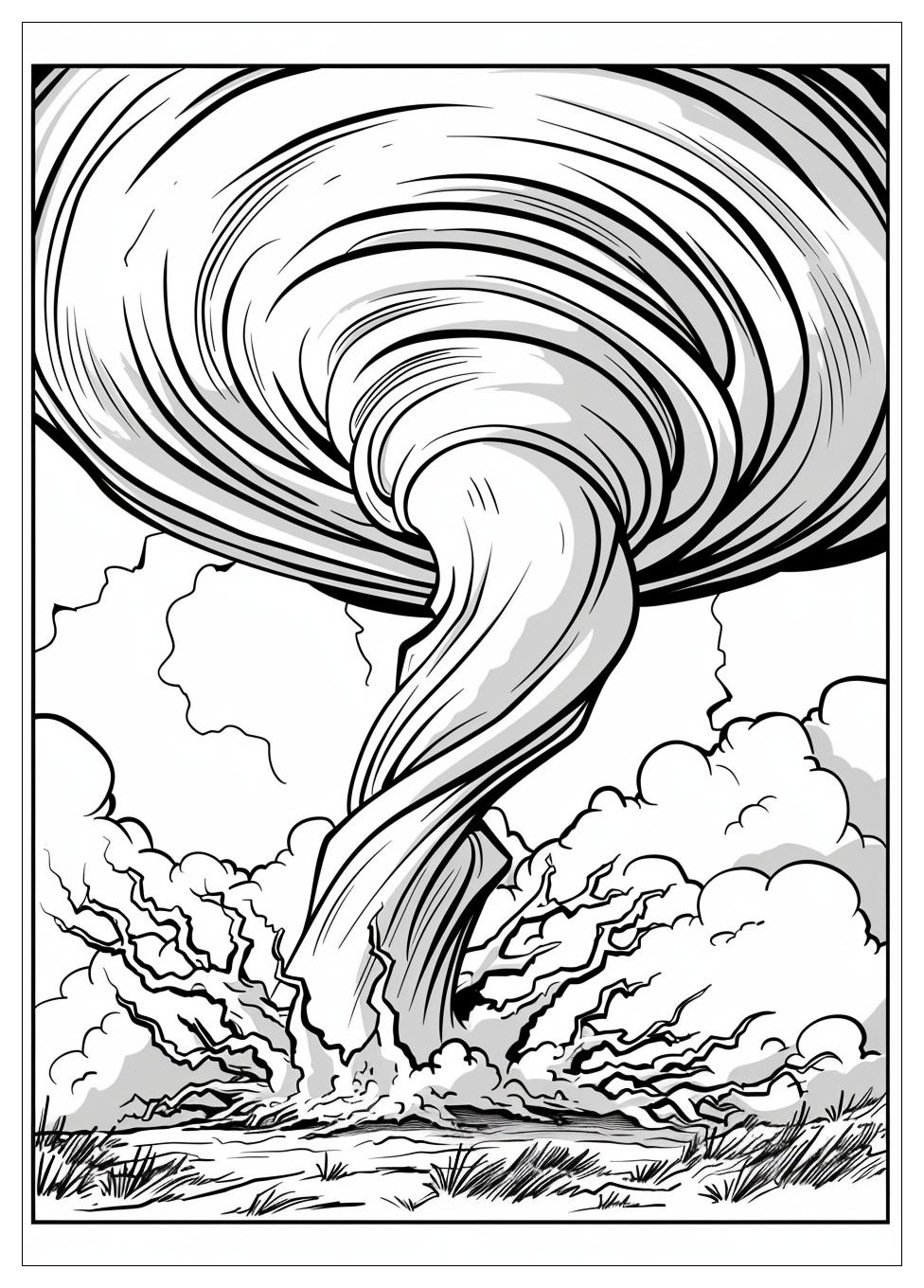 Tornado Coloring Pages-11